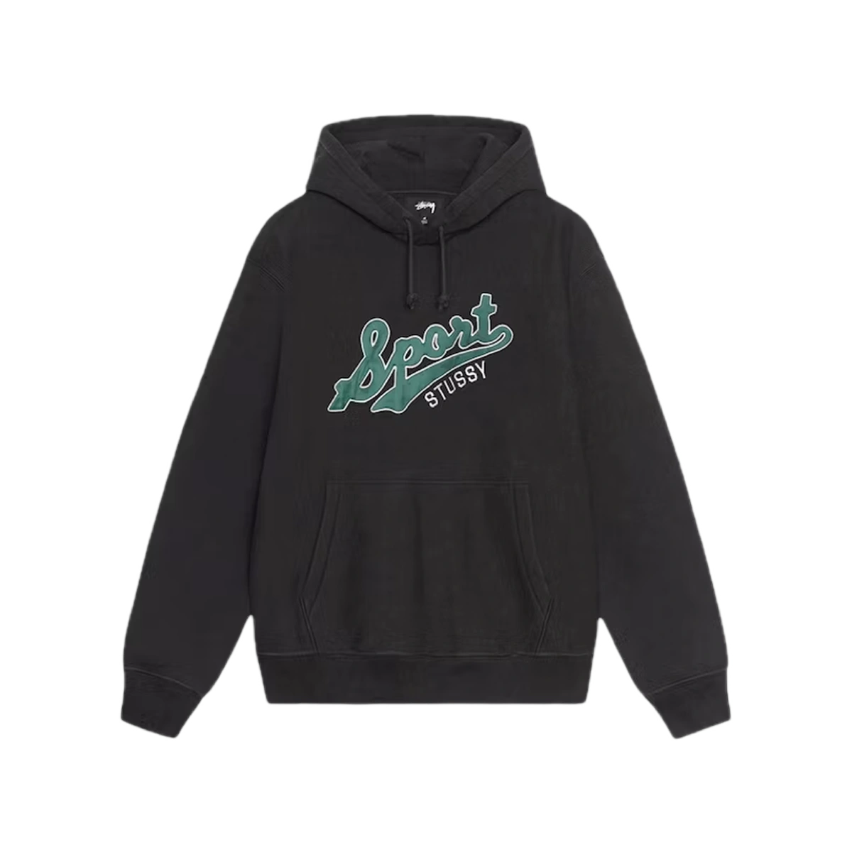 Foto del prodotto Stüssy Satin Patch Oversized Hoodie Washed Black
