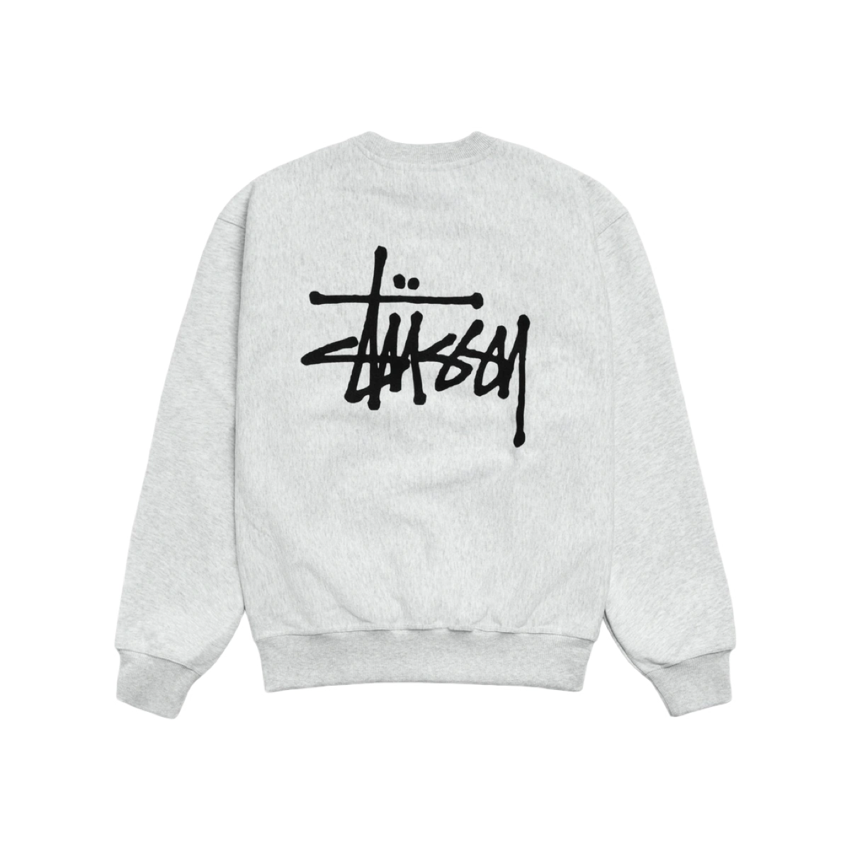 Stüssy Basic Crew Ash Heather - Image 1