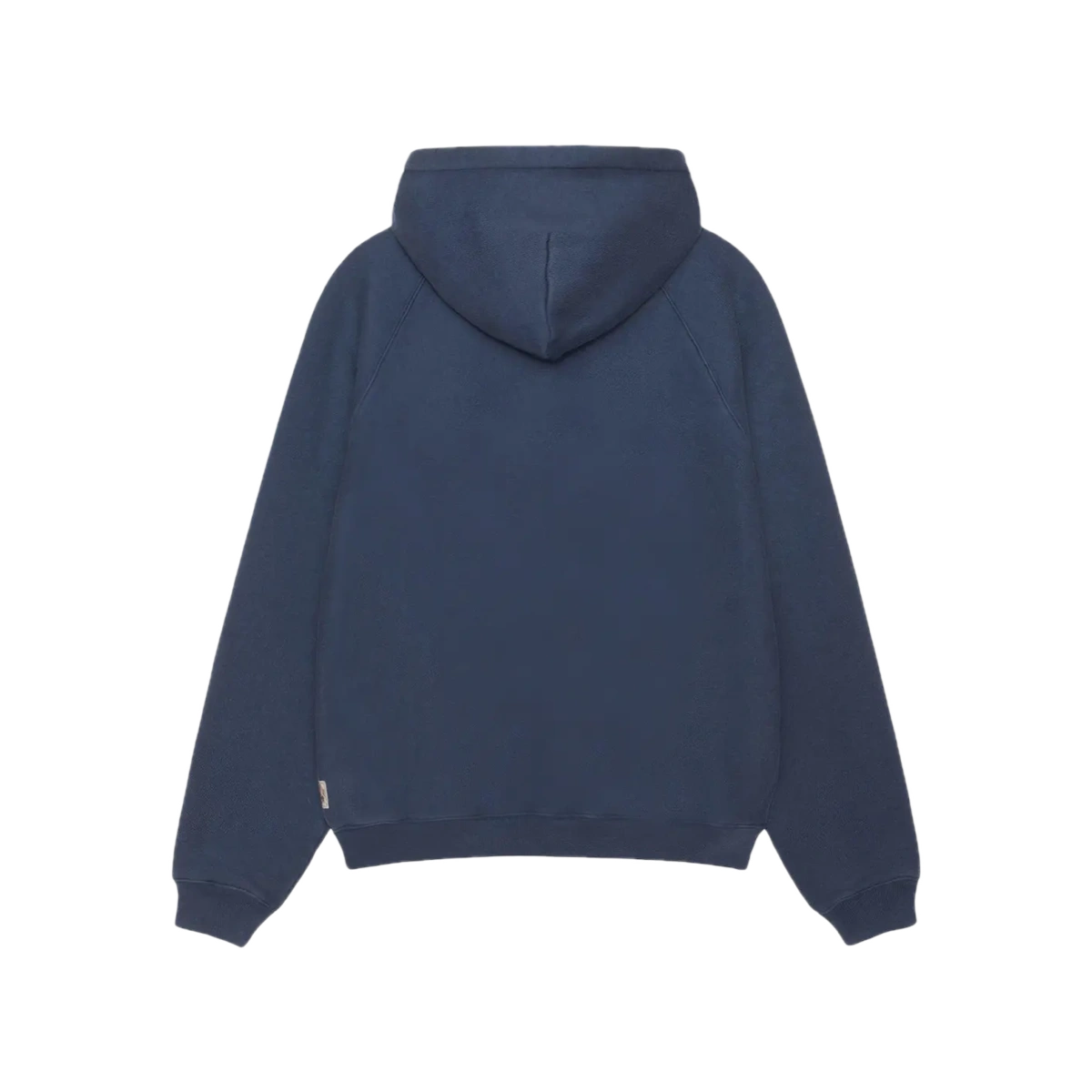 Stüssy Fleece Raglan Hoodie Navy - Image 1