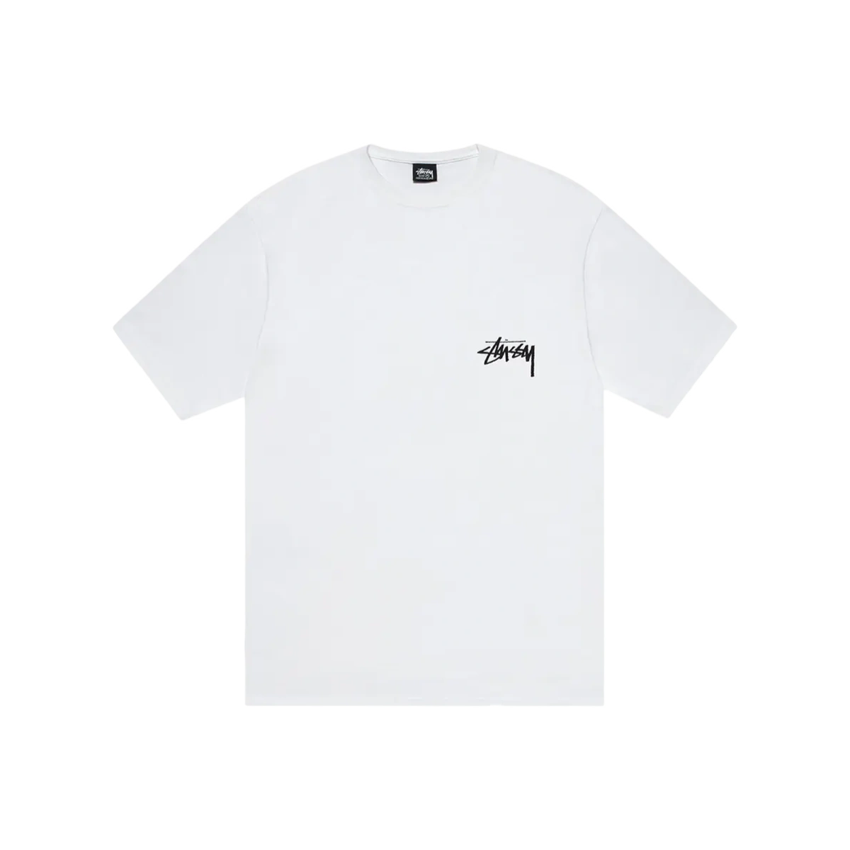 Stüssy Stock Dog Tee White - Image 1