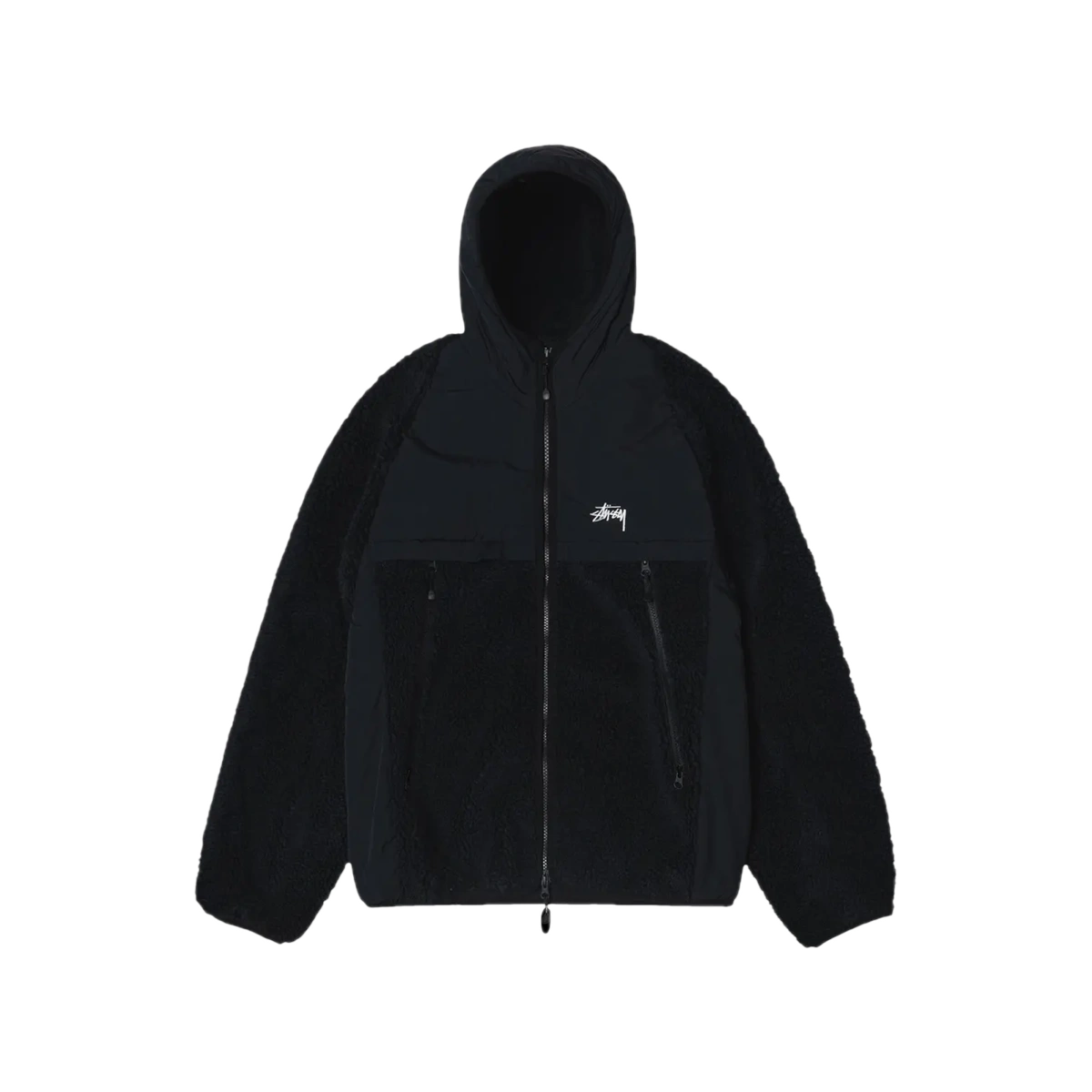 Foto del prodotto Stüssy Sherpa Paneled Hooded Jacket Black