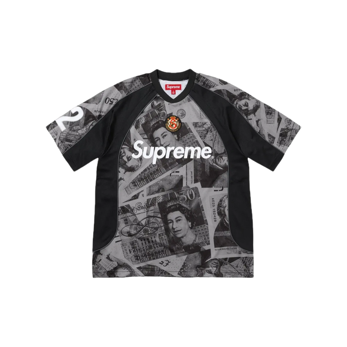 Foto del prodotto Supreme Pounds Soccer Jersey Black