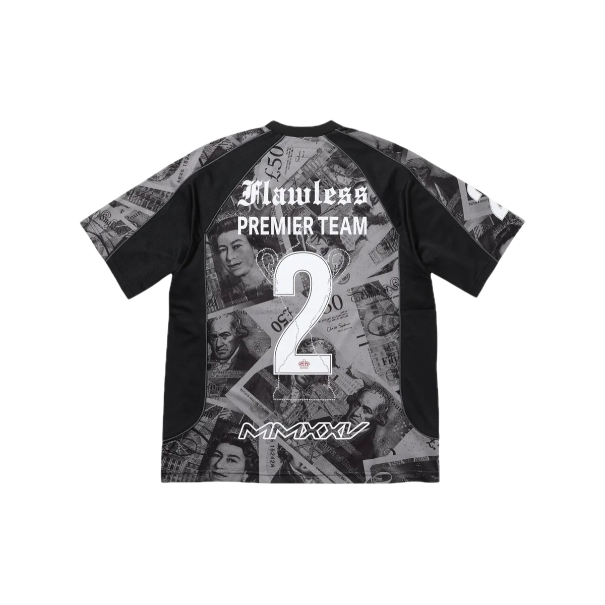 Supreme Pounds Soccer Jersey Black - Image 1
