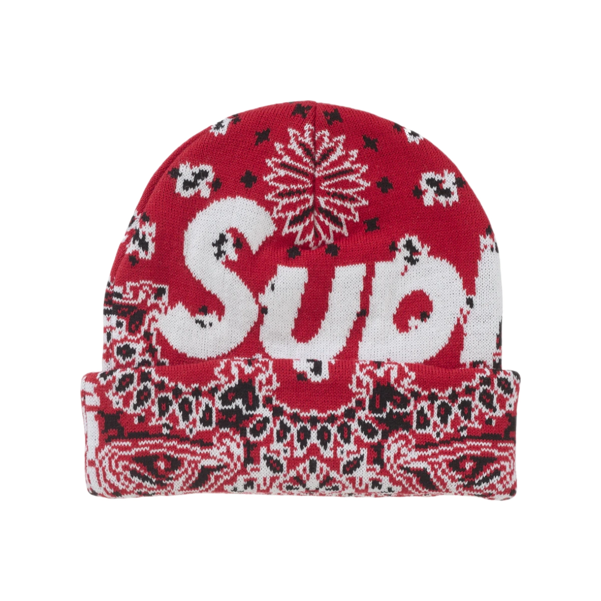 Foto del prodotto Supreme Bandana Big Logo Beanie Red