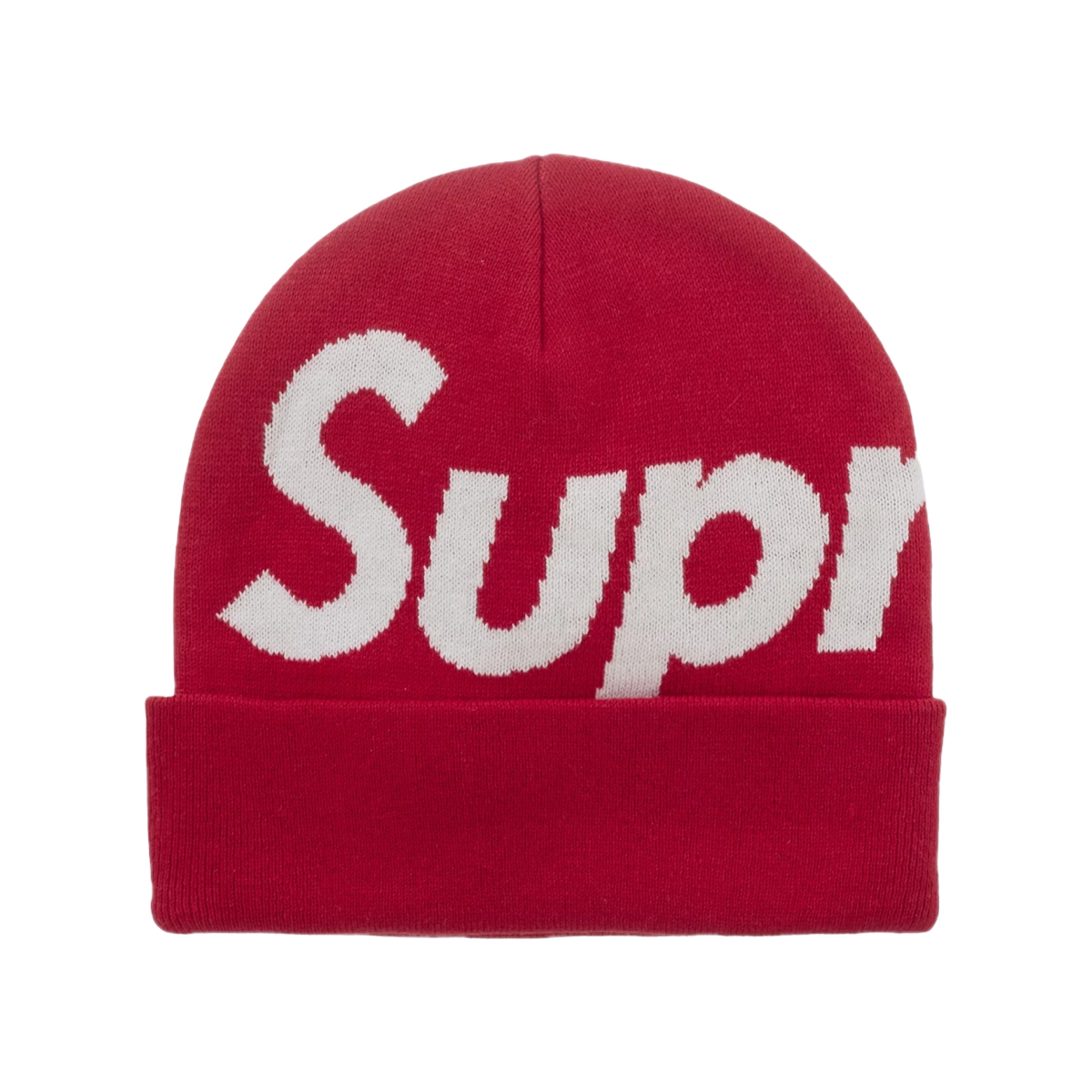 Foto del prodotto Supreme Big Logo Beanie (FW25) Red