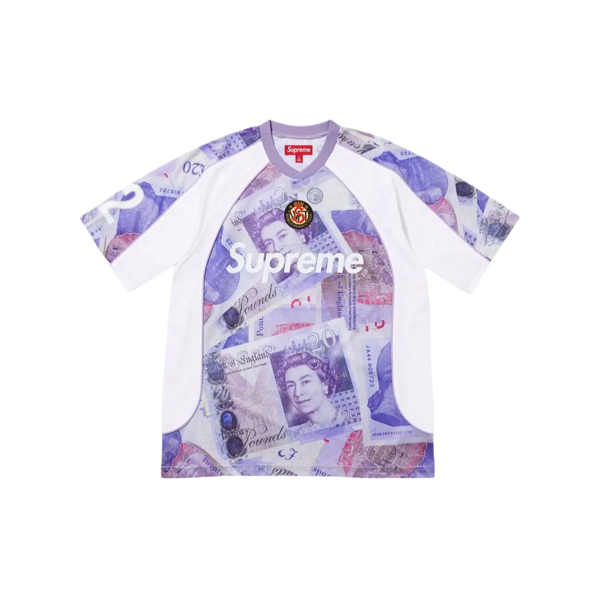 Foto del prodotto Supreme Pounds Soccer Jersey White