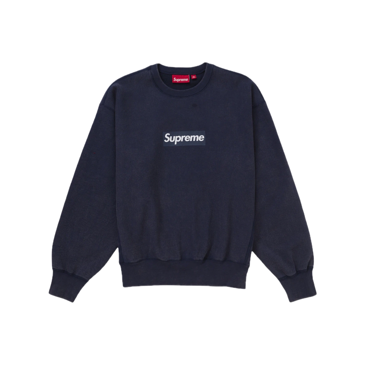 Foto del prodotto Supreme Washed Box Logo Crewneck Navy