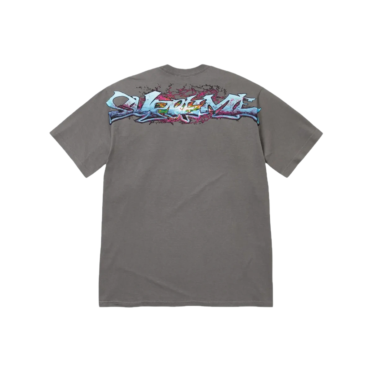 Supreme Tag Tee Charcoal - Image 1