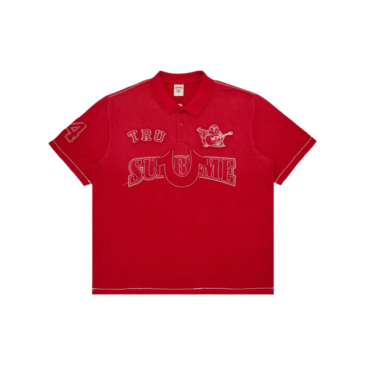Foto del prodotto Supreme True Religion Applique Polo Red