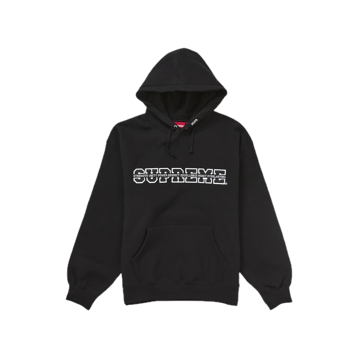 Foto del prodotto Supreme Collegiate Acronym Hooded Sweatshirt Black
