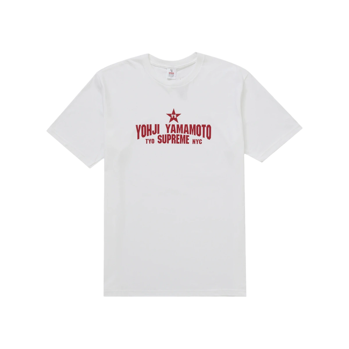 Foto del prodotto Supreme Ys by Yohji Yamamoto Star Tee White