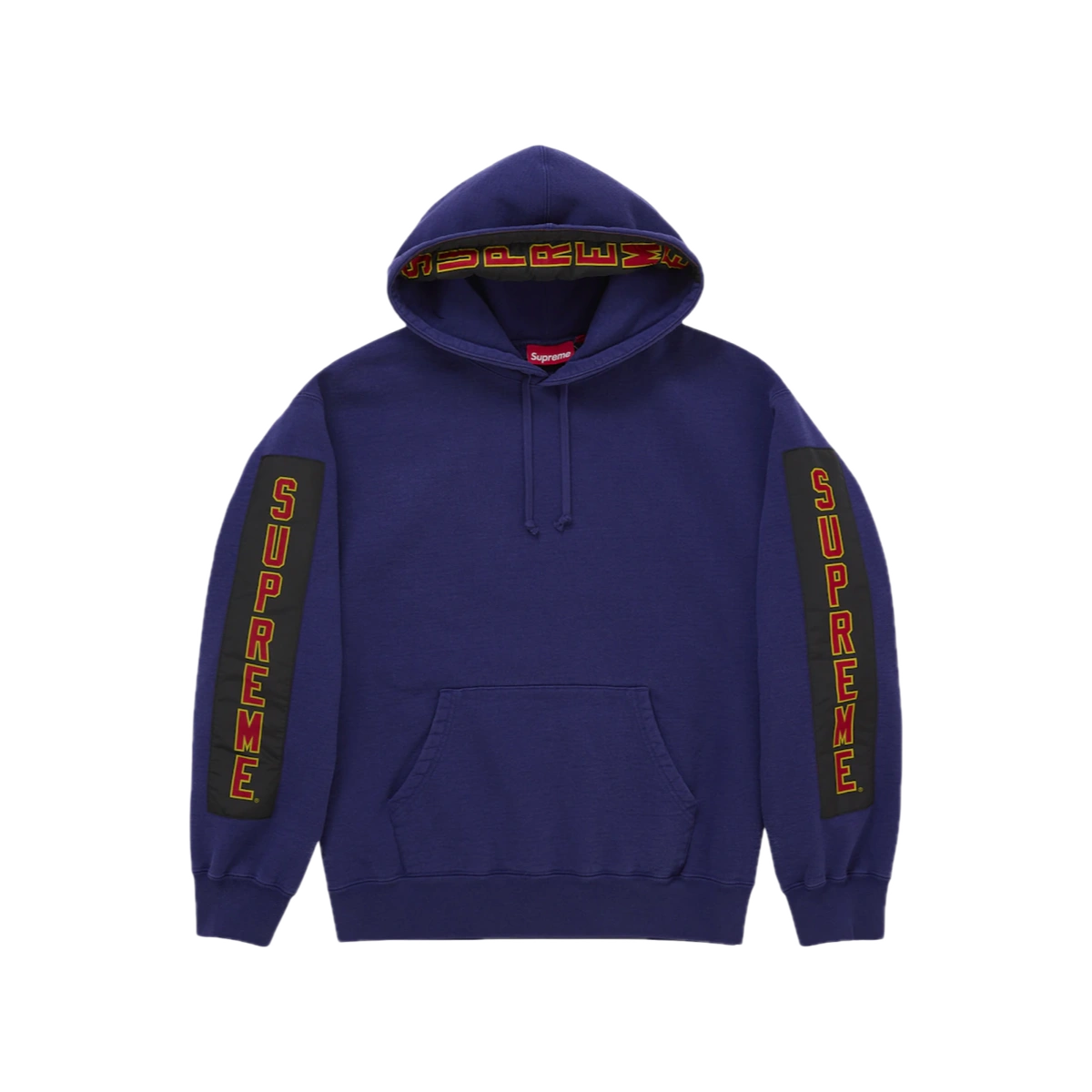 Foto del prodotto Supreme Woven Patches Hooded Sweatshirt Royal