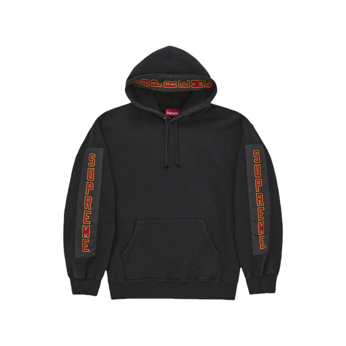 Foto del prodotto Supreme Woven Patches Hooded Sweatshirt Black