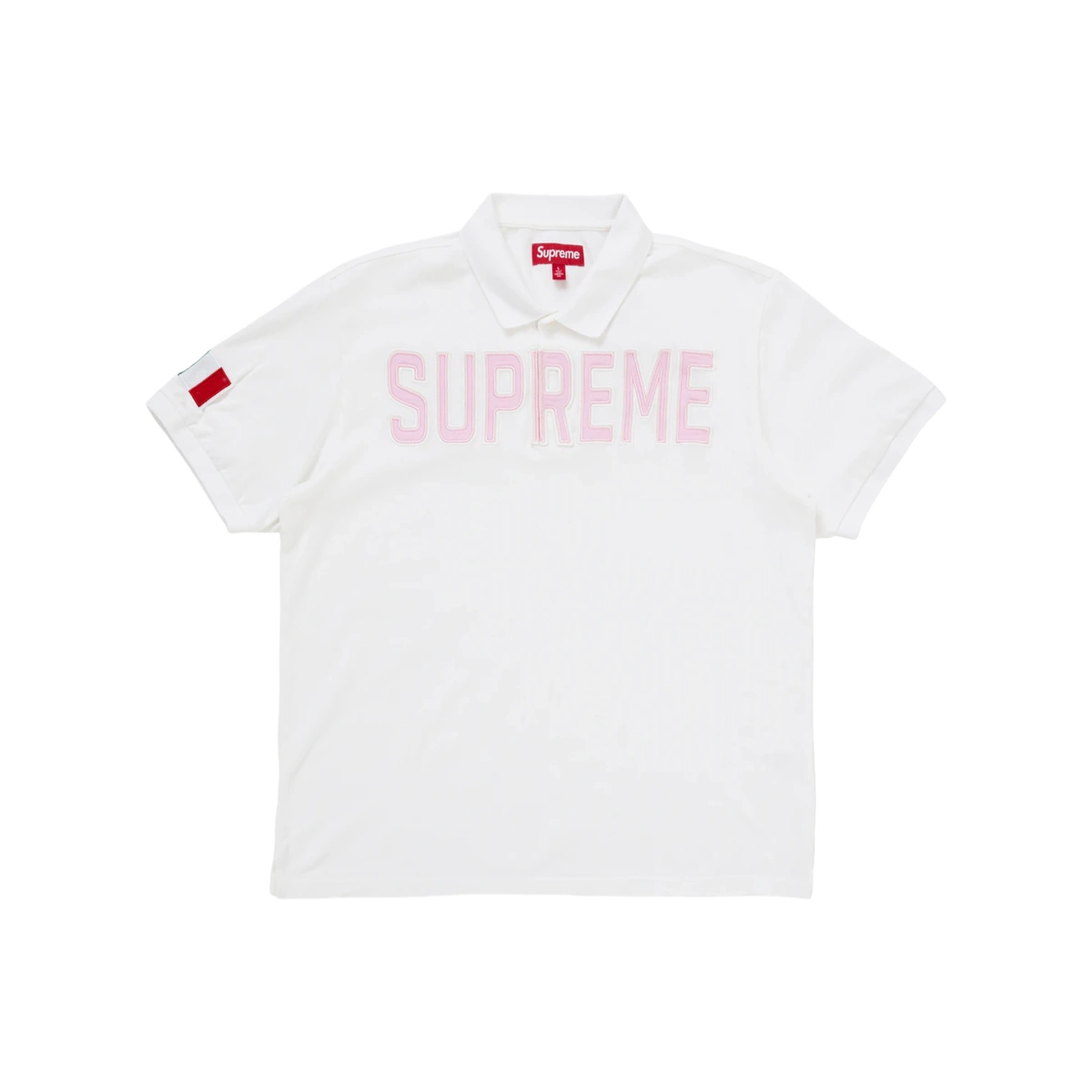 Foto del prodotto Supreme Twill Applique Polo White