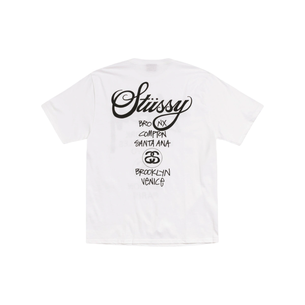 Stüssy Tee World Tour White - Image 1