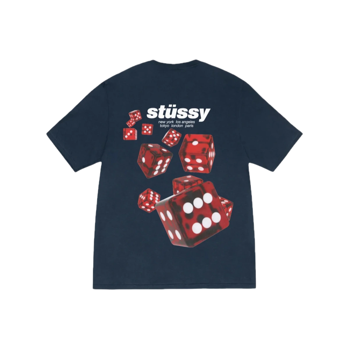 Foto del prodotto Stüssy Rollers Tee Navy