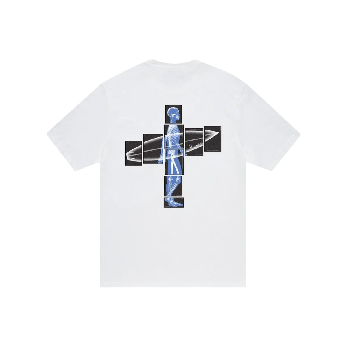 Stüssy Body Scan Tee White - Image 1