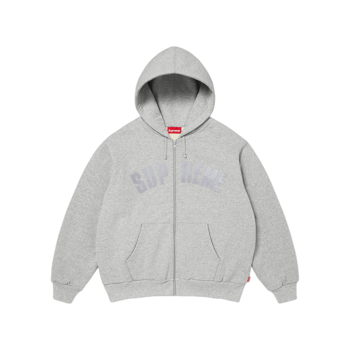 Foto del prodotto Supreme Arc Thermal Lined Zip Up Hooded Sweatshirt Heather Grey