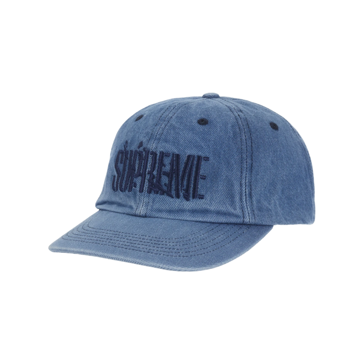 Foto del prodotto Supreme Splatter 6-Panel Blue Denim
