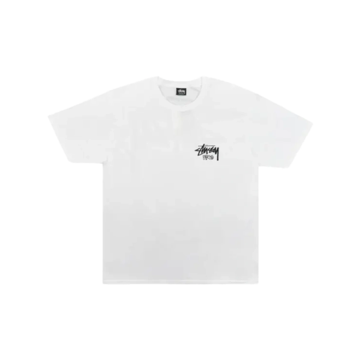 Stüssy Stock Paris Tee White - Image 1