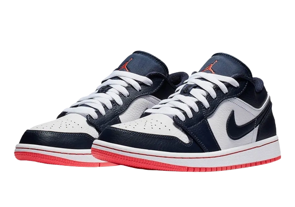 Jordan 1 Low Obsidian Ember Glow - Image 1