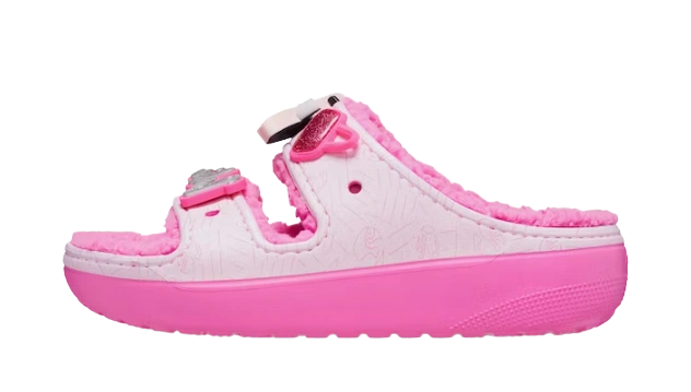 Photo du produit Crocs Classic Cozzzy Sandal Barbie Electric Pink