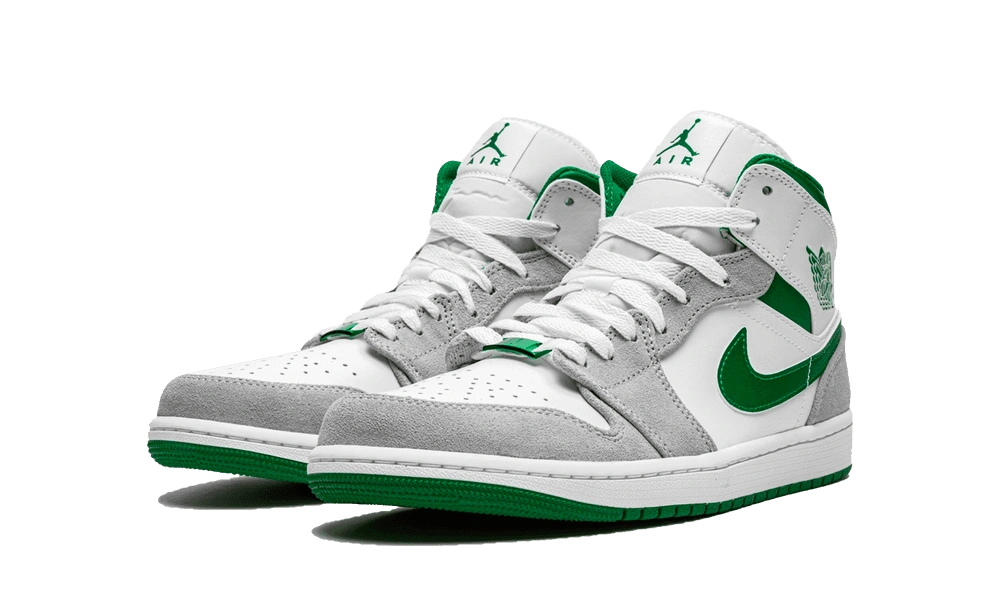 Jordan 1 Mid SE Grey Green - Image 1