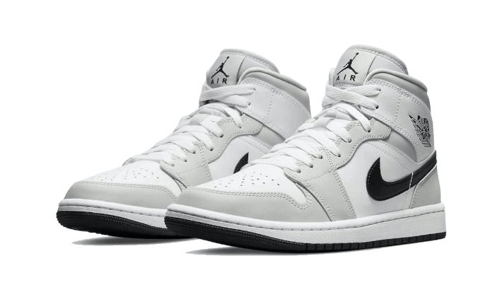 Jordan 1 Mid Light Smoke Grey (W) - Image 2