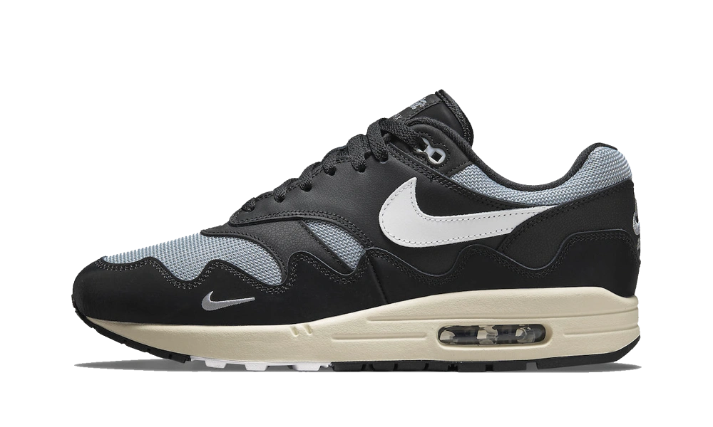 Nike Air Max 1 Patta Waves Black (With Bracelet)