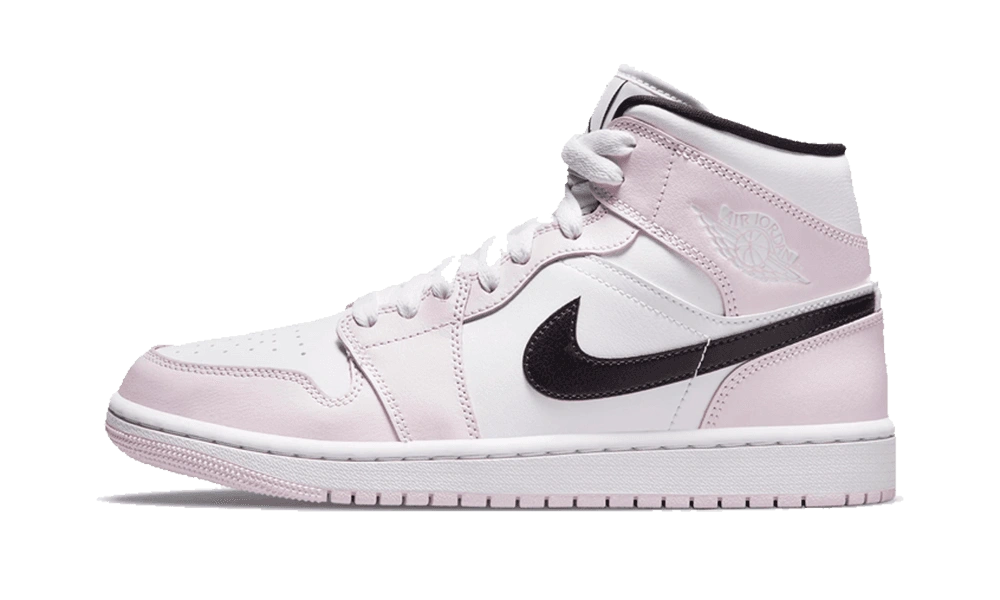 Jordan 1 Mid Barely Rose (W)