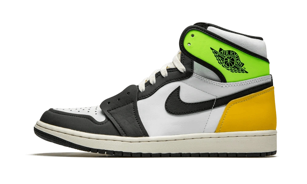 Photo du produit Jordan 1 Retro High White Black Volt University Gold