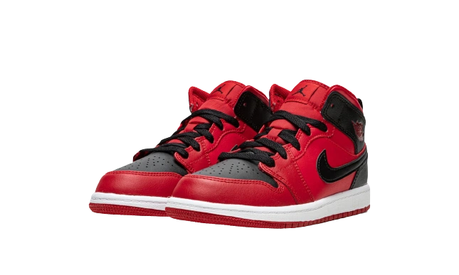Jordan 1 Mid Reverse Bred (PS) - Image 1