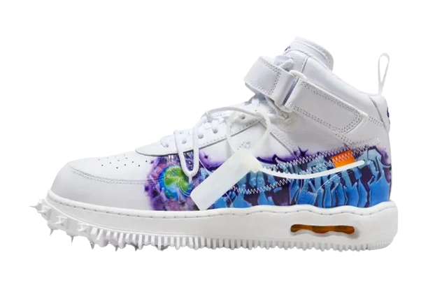 Photo du produit Nike Air Force 1 Mid Off-White Graffiti White