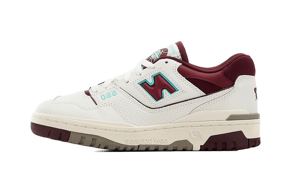 New Balance 550 Burgundy Cyan Produktfoto