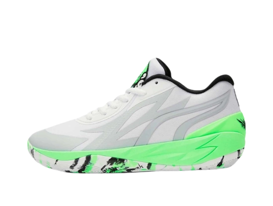 Puma MB.02 Lo 'White Elektro Green' Produktfoto
