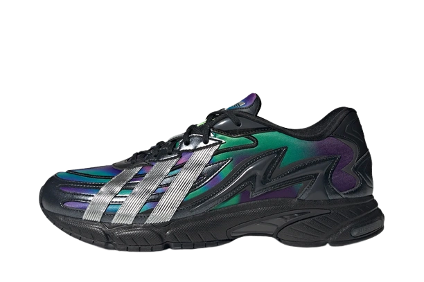 adidas Orketro 2.0 Black Matte Silver Solar Green Produktfoto