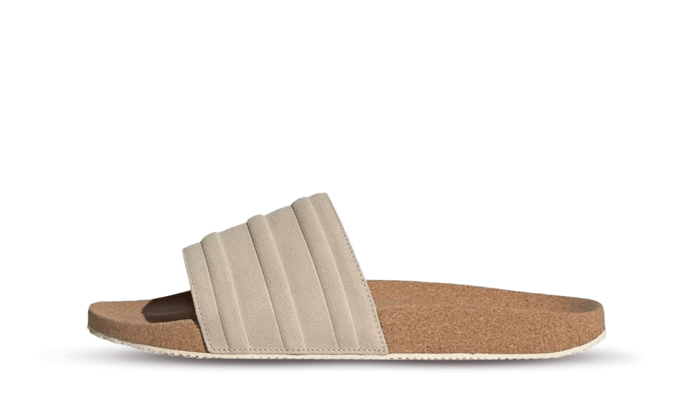 adidas adilette Premium Slides Wonder White Cork Produktfoto