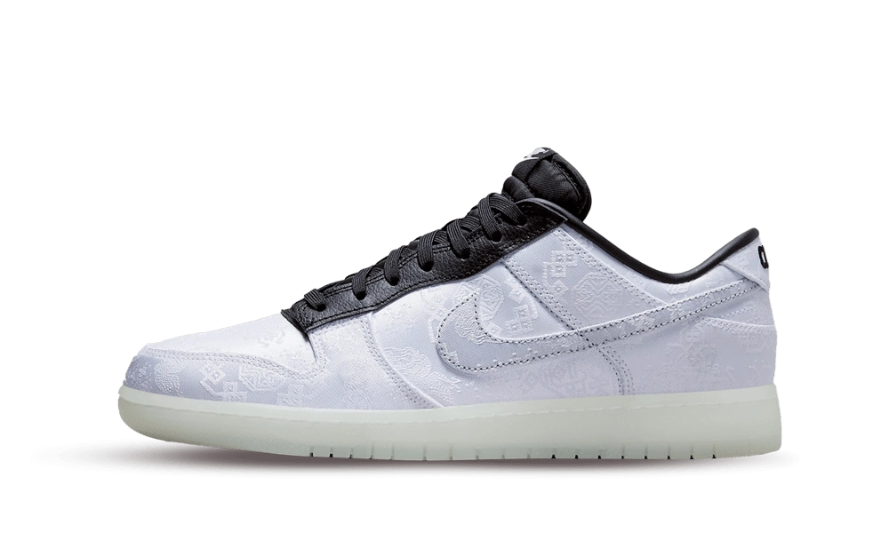 Nike Dunk Low CLOT Fragment White - Image 1