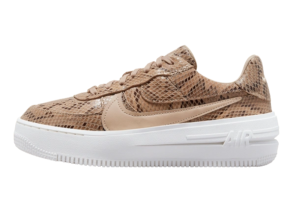 Foto del prodotto Nike Air Force 1 PLT.AF.ORM Brown Snakeskin Print (W)