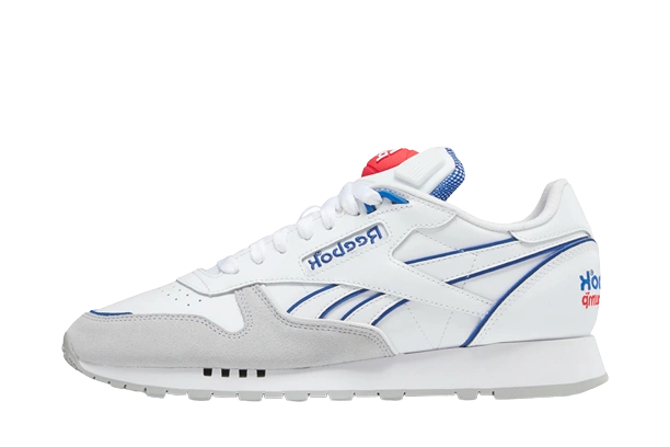 Reebok Classic Leather The Pump White Vector Blue productfoto