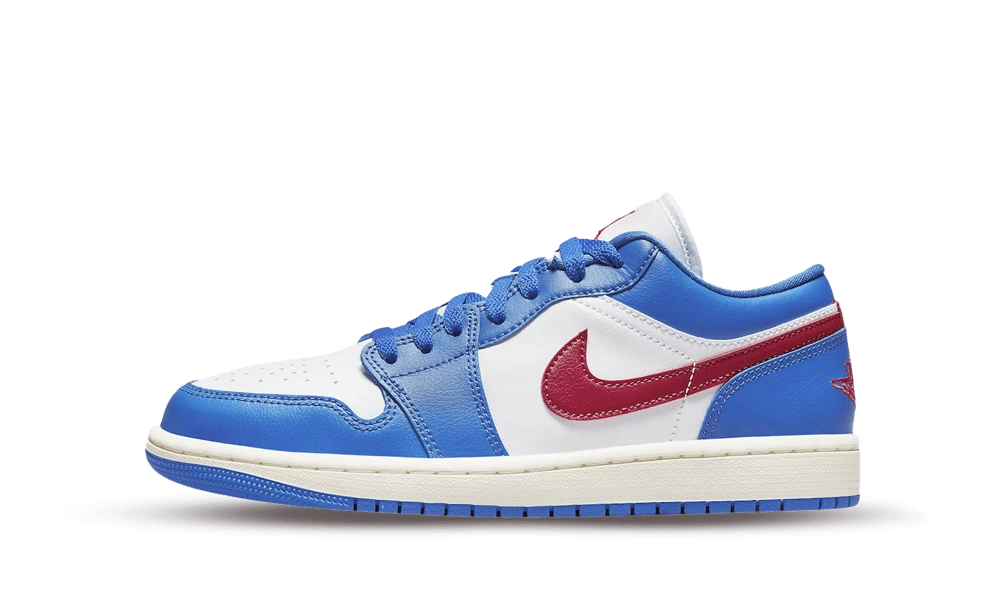Photo du produit Jordan 1 Low Sport Blue Gym Red (W)