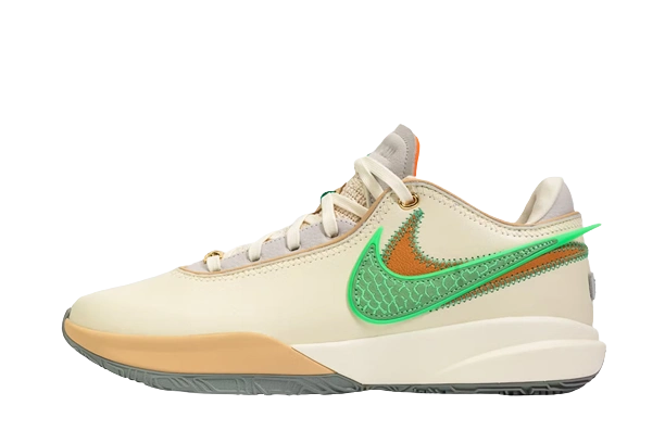 Nike LeBron 20 FAMU Coconut Milk product photo