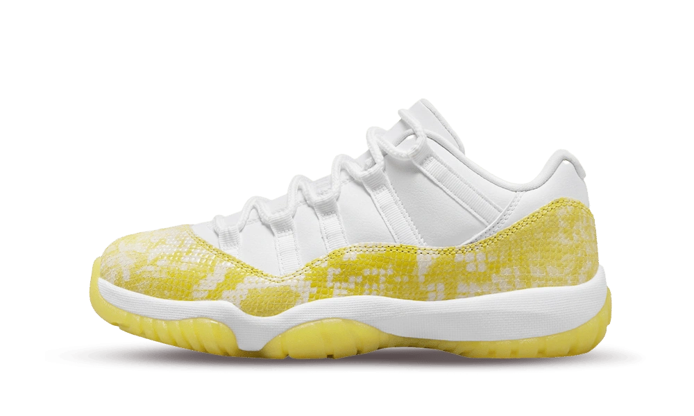 Jordan 11 Retro Low Yellow Snakeskin (W) productfoto