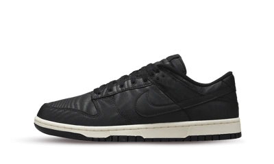 Nike Dunk Low Black Canvas product photo