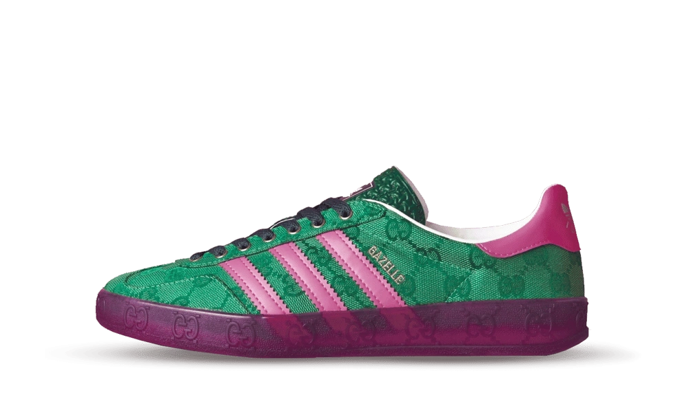 adidas x Gucci Gazelle Green GG Monogram (W)