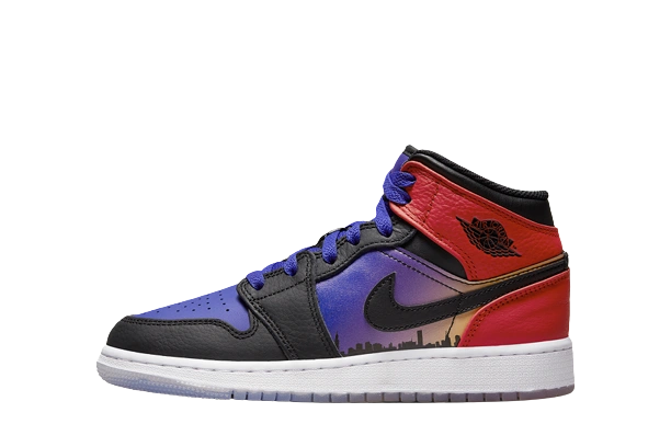 Photo du produit Jordan 1 Mid SS Skyline (GS)