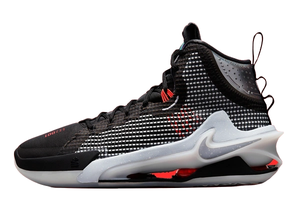 Nike Zoom G.T. Jump 'Black and Solar Red' Produktfoto