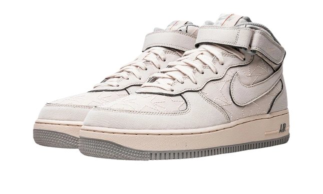 Nike Air Force 1 Mid '07 Tear Away Pearl White - Image 1