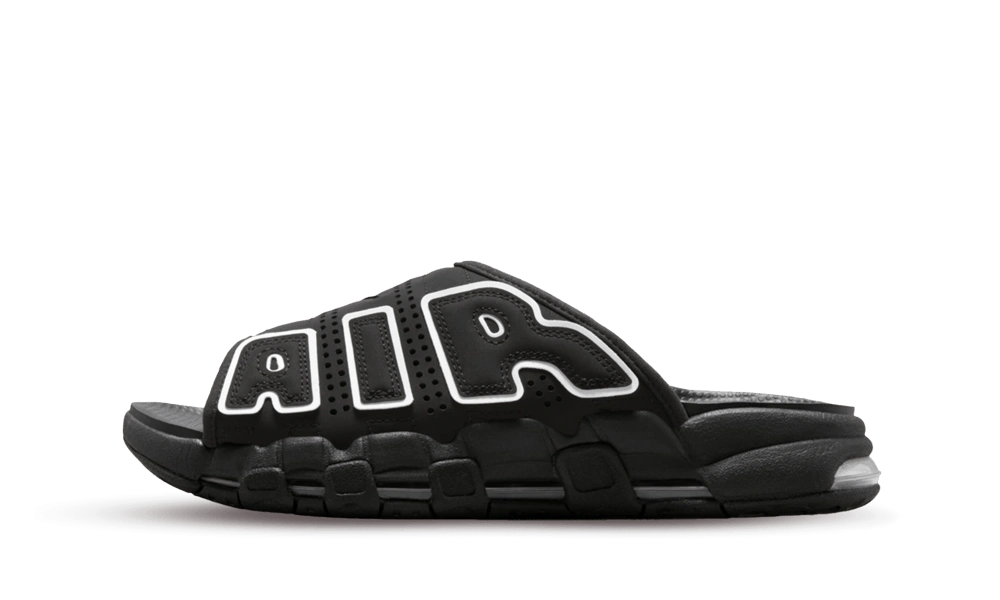 Nike Air More Uptempo Slide OG Black White Produktfoto