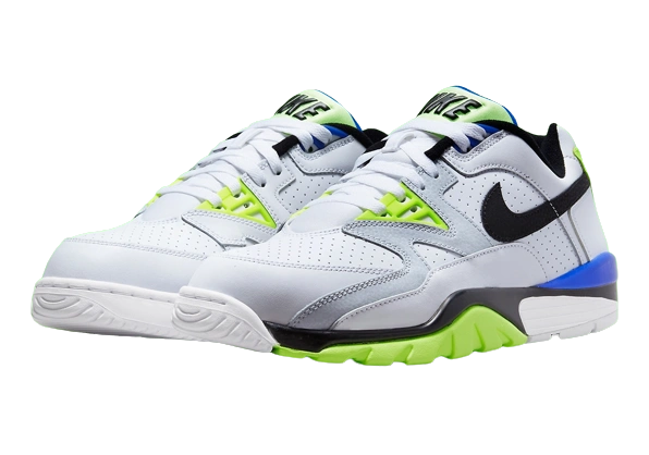 Nike Air Cross Trainer 3 Low White Volt Blue - Image 1